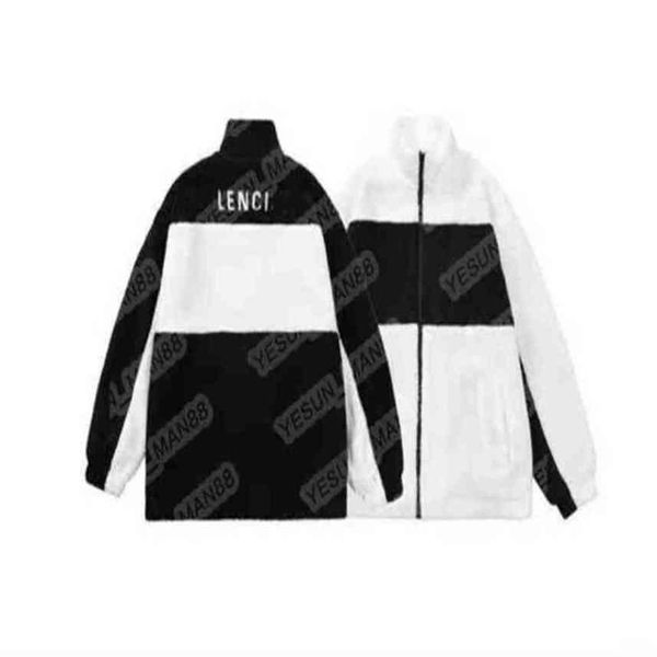 

designer luxury balencaigs cotton mens and womens parka coat winter outdoor classic casual warm letter embroidery zippers, Black