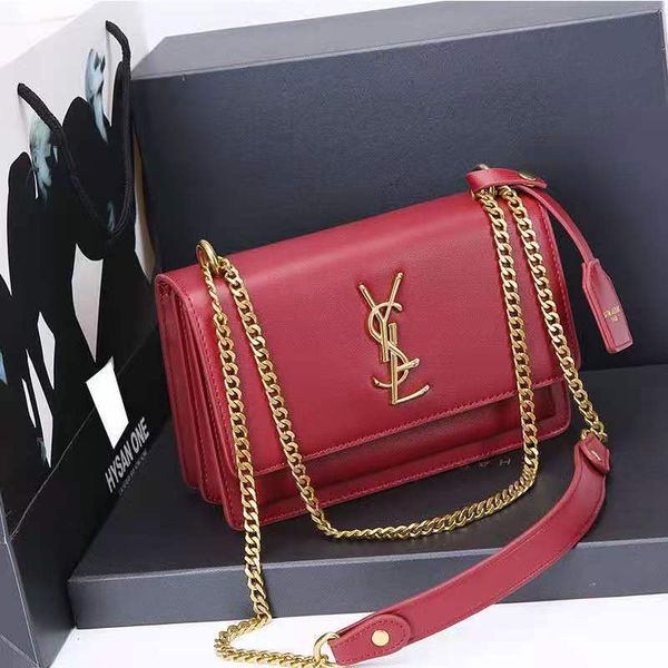 

leather women's 2021 new ck fashion small square bag