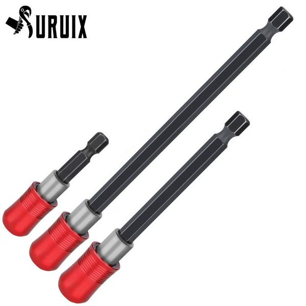

professional hand tool sets 60-150mm drill bit self-locking extension rod quick release bar socket screwdriver holder with universal 1/4 hex