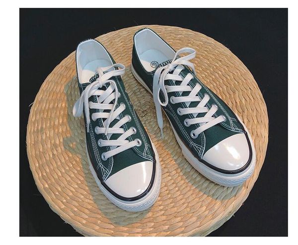 

wholesale mens canvas shoes low fashion casual board shoes men summer breathable net student flats, Black