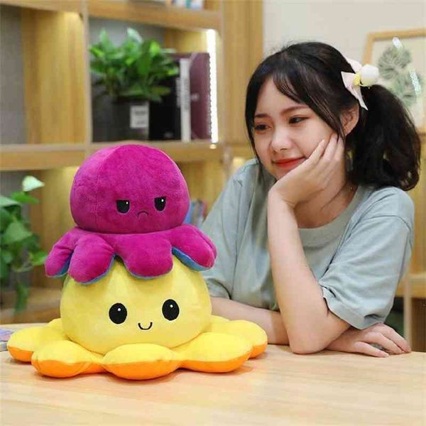 

double sided reversible small mood doll sleeping trumpet turning funny changing face angry on both sides