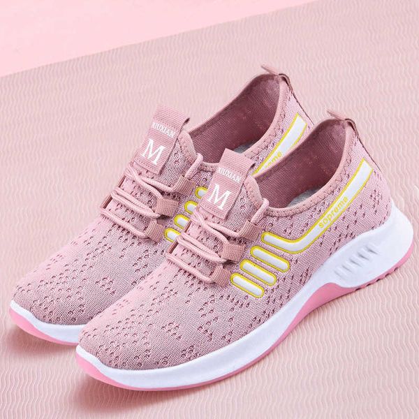 

women's shoes 2021 new leisure soft sole running women's fashion breathable