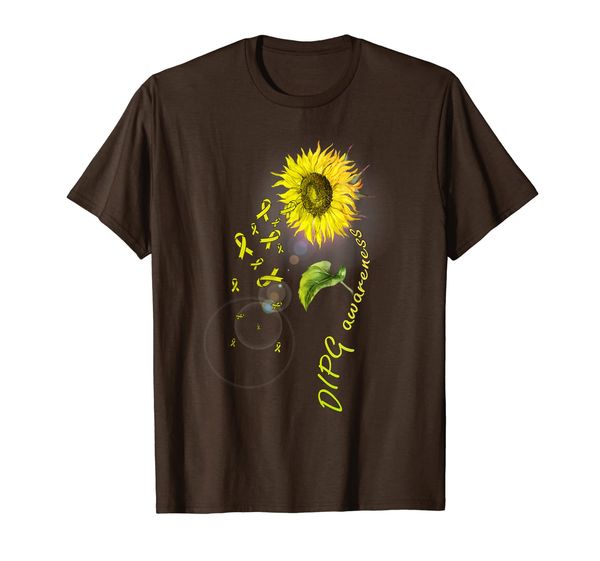 

DIPG Awareness Sunflower TShirt, Mainly pictures