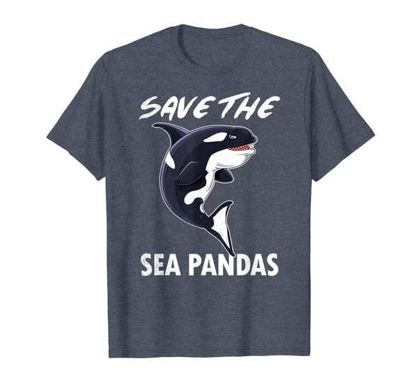 

Save The Sea Pandas T-Shirt Funny Orca Whale Shirt Gift, Mainly pictures