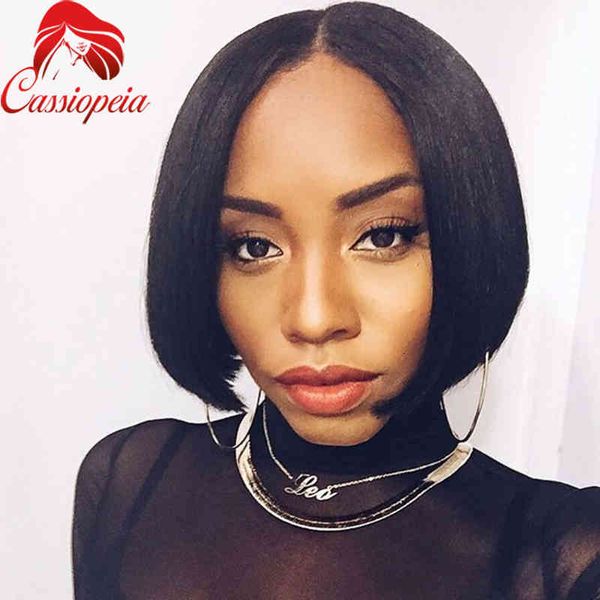 

extra short cut front sale wholesale price brazilian bob human hair full lace wigs for black women large stock, Black;brown