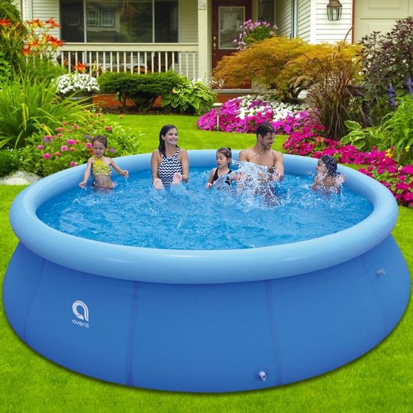 

pool & accessories swimming children home inflatable use paddling large size round