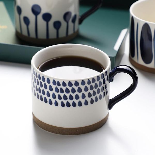

mugs hand-painted ceramic mug wind breakfast milk coffee cup