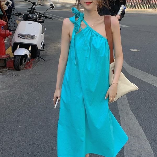 

casual dresses summer sleeveless temperament and fashion bombing the street for women green woman dress, Black;gray
