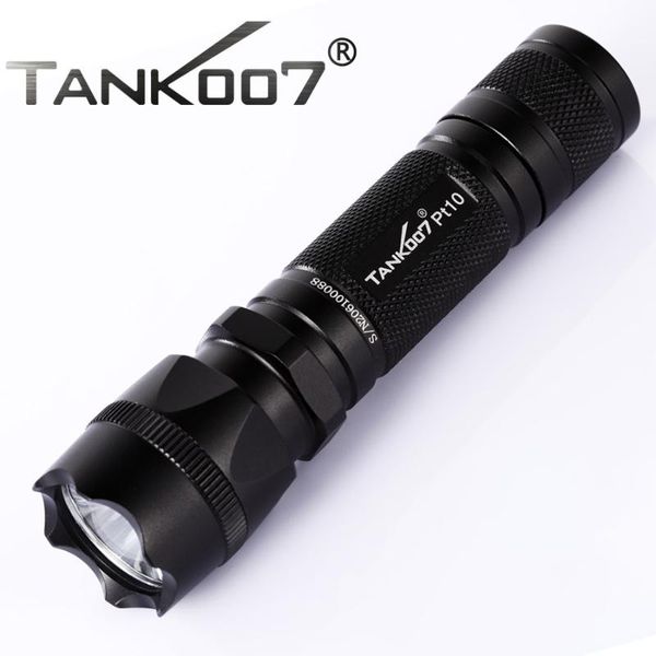 

cree xm-l t6 500 lumen 5-modes led tactical 1*18650 battery flashlights torches