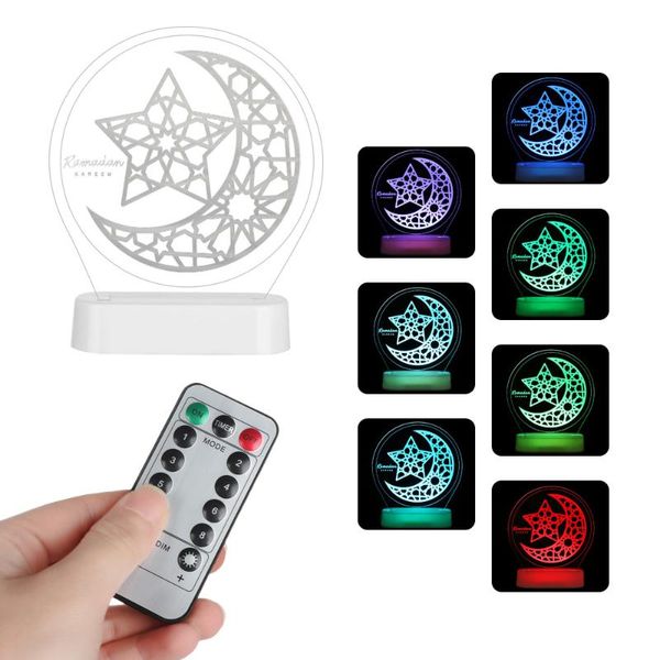 

strings eid mubarak moon night light islam ramadan decoration islamic muslim party decor for home adha gifts