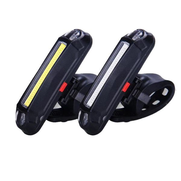 

bike lights led tail lamp multi mode bicycle cycling warning light waterproof usb rechargeable automatic shut-down front rear