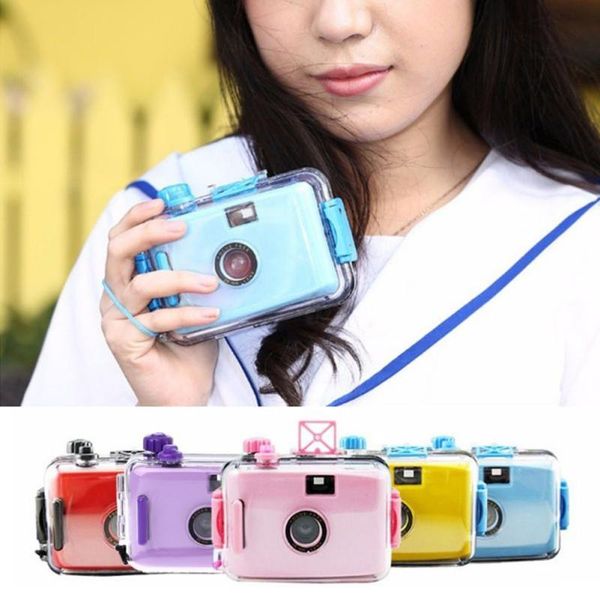 

camcorders 1pcs film cameras for lomo underwater waterproof camera mini cute 35mm with case cover kids girls