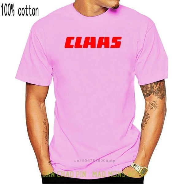 

men's t-shirts claas tractor logo men white t-shirt, White;black