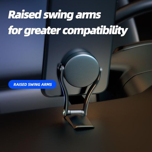 

the car bracket can adjust center console navigation phone holder with magnet cell mounts & holders
