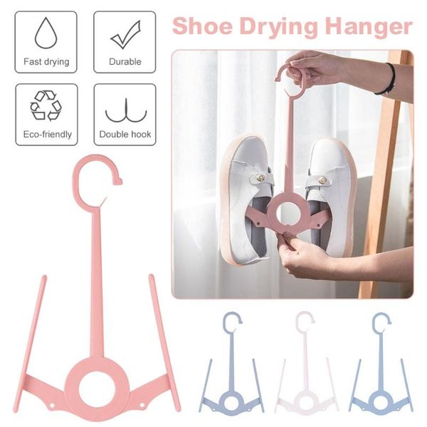 

creative windproof drying shoe rack hook balcony shoes hanging hanger hooks & rails