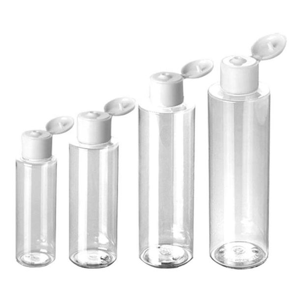 

storage bottles & jars 4pcs travel portable disinfectant soap lotion shampoo refillable empty bottle container