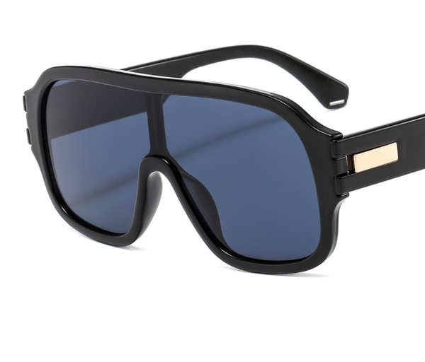 

designer luxury mens womens oversized black sunglasses fashion oval sun glasses uv protection lens coating plated frame, White;black