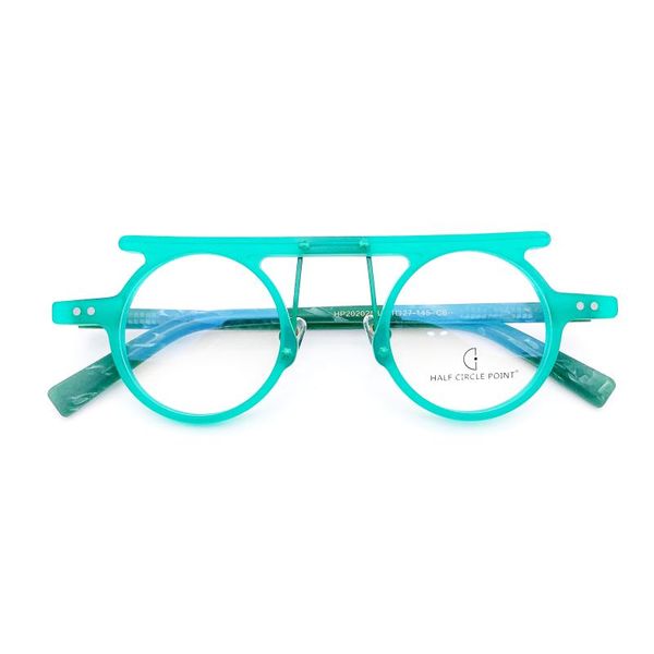 

belight optiacl vintage acetate round shape color glasses men women prescription eyeglasses retro optical frame eyewear 2021258 fashion sung, Black