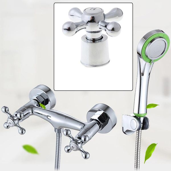 

kitchen faucets 1set copper cross handle bath sink faucet for bathroom accessory