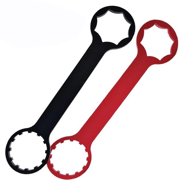 

tools 1pc aluminium alloy bike bicycle front fork cover wrench bottom bracket spanner remove repair tool for suntour xcr/rst/xcm