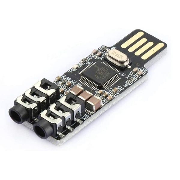

sound cards vhm-303 cm108 usb drive-card lapcomputer external module,cm108 chip