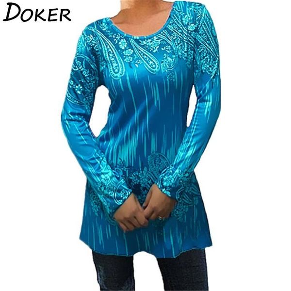 

long sleeve t shirt women clothes spring print fashion o neck long sleeve plus size tshirt casual slim tee shirt femme 210423, White