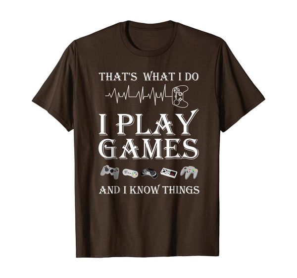 

Gaming Heartbeat Game Controller Tee Shirt with sayings, Mainly pictures