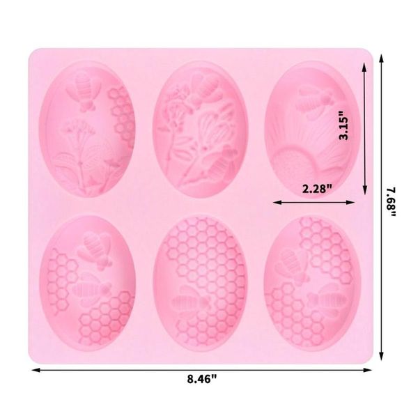 

craft tools bee silicone soap mold diy handmade 3d making cake mould for home kitchen do