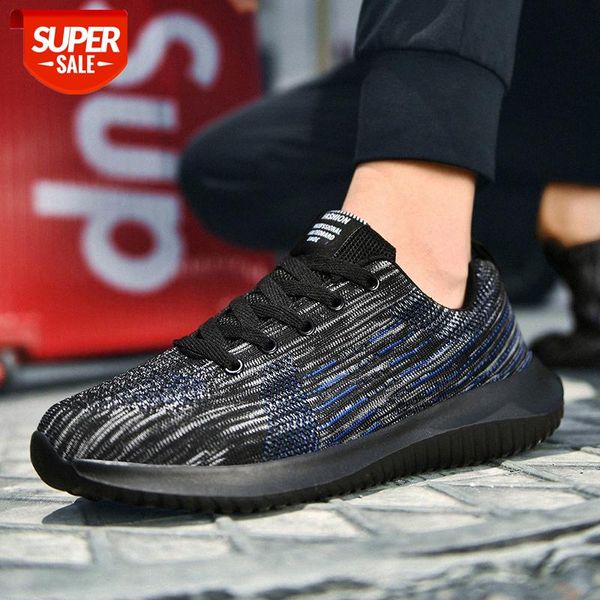 

summer large size men's shoes breathable fly woven mesh casual sports outdoor lightweight running #8v9r