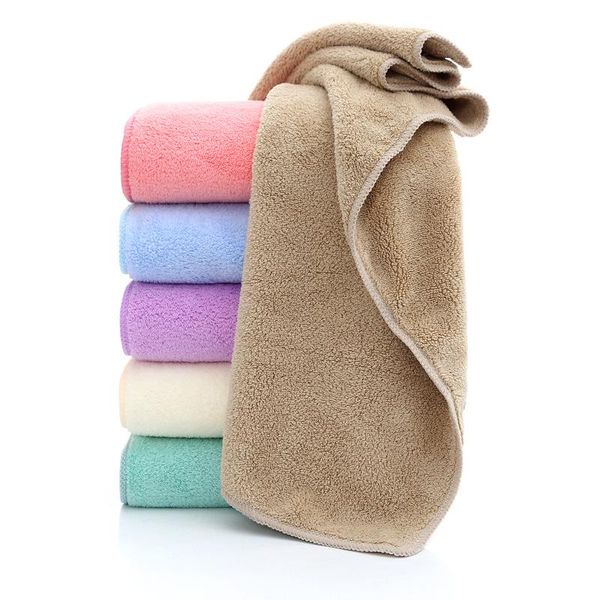 

towel microfiber coral velvet bath quick dry absorbent soft adults luxury wipe body face towels shower wrap for bathroom 35*75cm