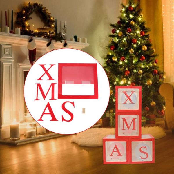 

gift wrap 1 set xmas balloon boxes party decoration backdrop po prop surprise