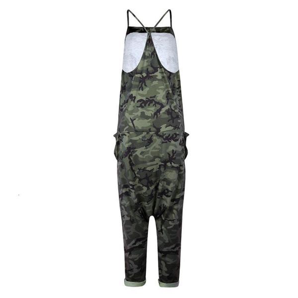 

women's jumpsuits & rompers summer casual suspender camouflage jumpsuit1 6x66, Black;white