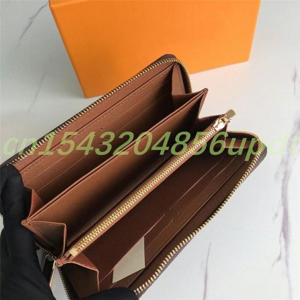 

wallets selling luxury design men/women's business zlppy zipper wallet ladies holder fashion purse with box, Red;black
