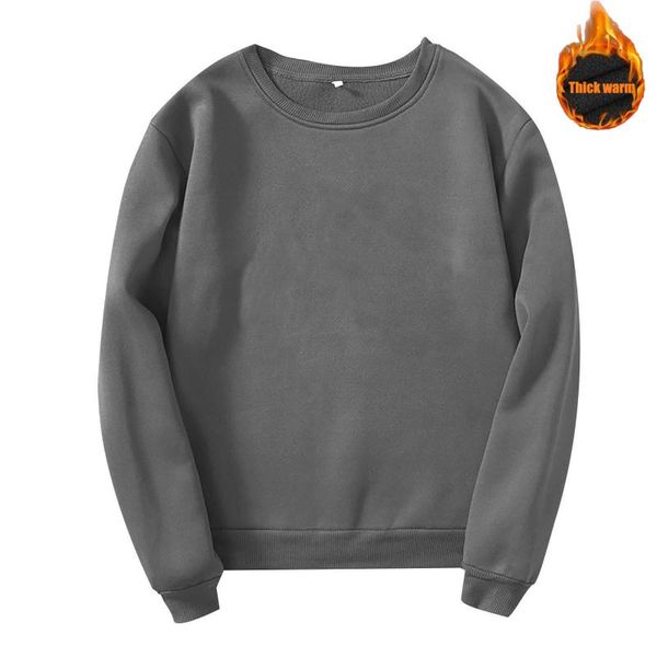

men's sweaters customize your image solid color men women sweatshirts cotton loose pullover round neck long sleeve sweatshirt, White;black