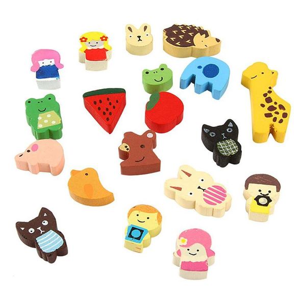 

fridge magnets colorful funny animals refrigerator (19 random patterns)