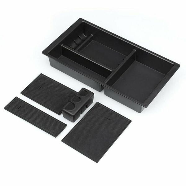 

car organizer storage box general practical case for phone key money (black)