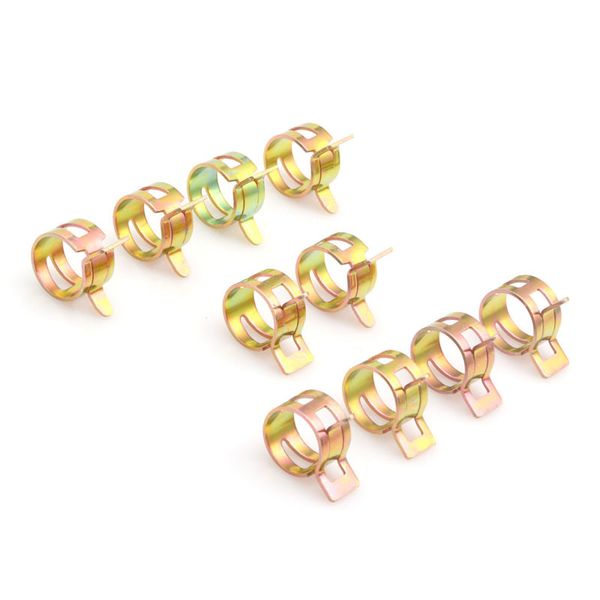 

10pcs 9mm/0.35 inch lente clip stookole waterslang tube pipe clamp fastener ff