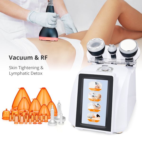 4in 1 BBL Enhancement Massage Vacuum Cupping RF Cavitation 40KHz Therapy Treatment Body Sculpting Beauty Equipment