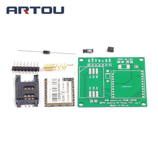 

integrated circuits 1set gsm / gprs module manual welding kit m590e