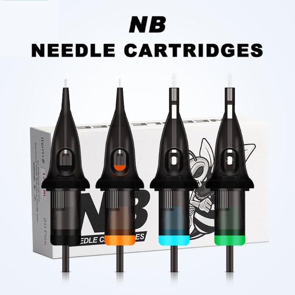 

tattoo needles nb 20pcs disposable cartridge rl rs m1 rm professional sterilized tattoos needle for machine pen supplies