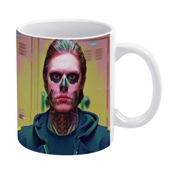 

mugs untitled white mug good quality print 11 oz coffee cup ahs murder house coven apocalypse evan peters tate langdon kyle