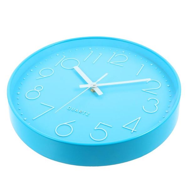 

wall clocks creative mute large clock home living room decor battery powered