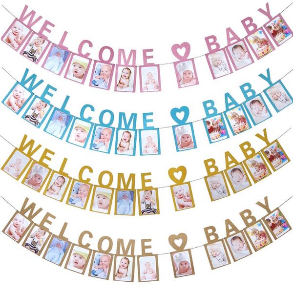 

frames and mouldings 1 pc 17x13.5cm set po wall welcome baby banner wedding diy holder frame decor#9
