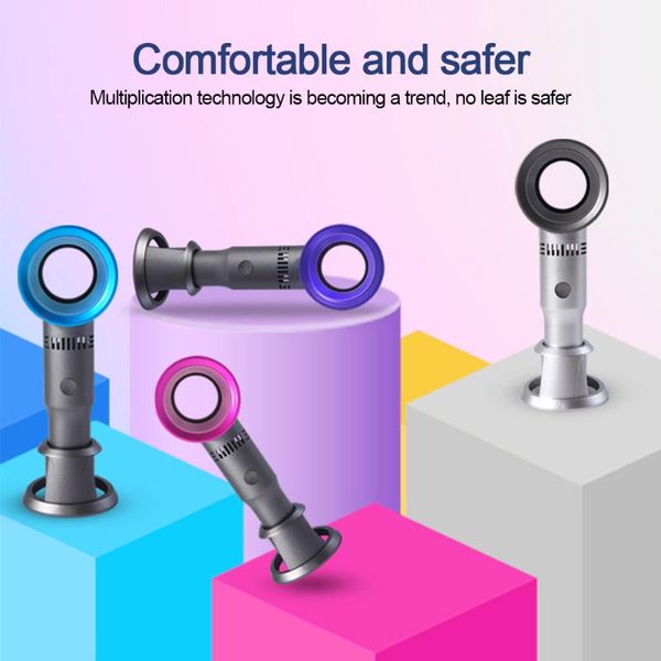 

handheld summer air fan color lazy portable mini creative deskmute electric three-speed cooler fans