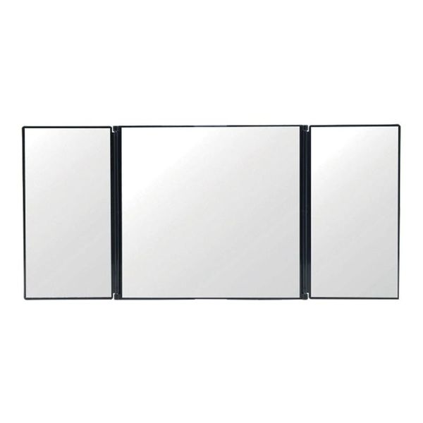 Andere Innenaccessoires Frauen Dekoration Klares Fahrzeug Dreifach faltbares Auto Magischer Aufkleber Glas Universelle verstellbare Sonnenblende Auto Make-up