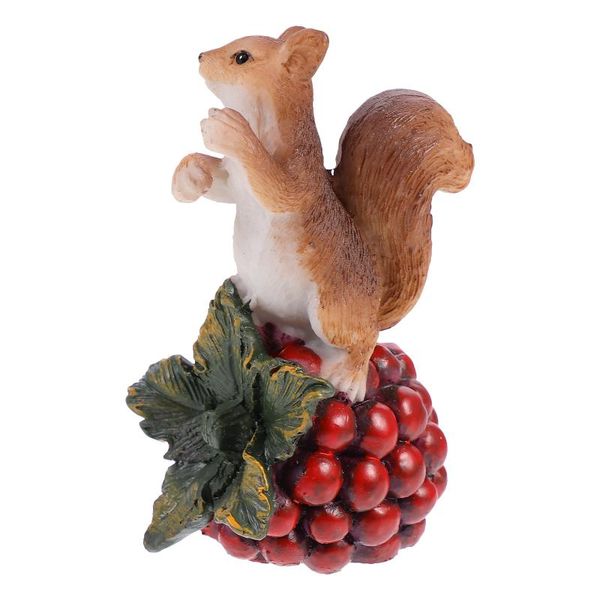 

garden decorations 1pc resin squirrel statue lifelike decor animal figurine