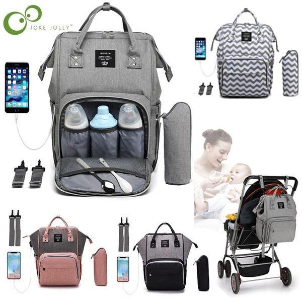 

diaper bags design mummy bag usb baby care large capacity mom backpack maternity wet waterproof pregnant wyw