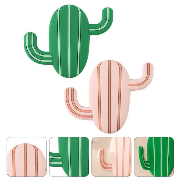 

2pcs key storage hooks bendable wall bathroom towel hanger (random color) & rails