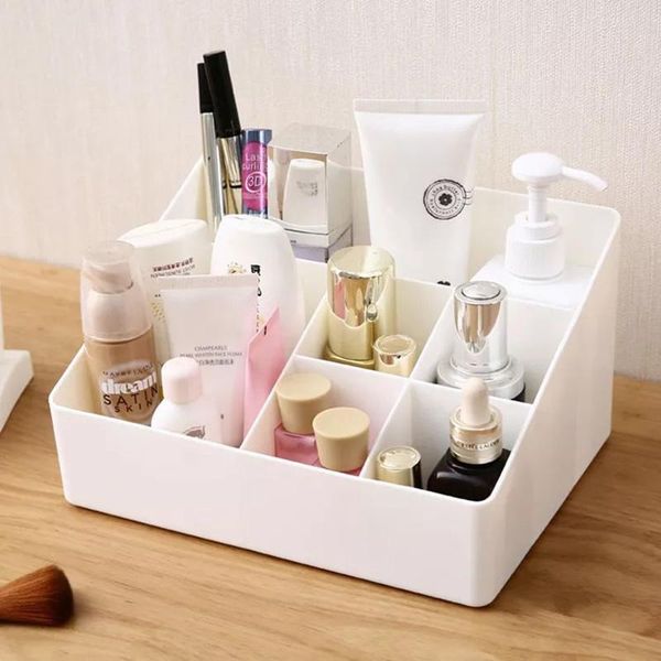 

storage boxes & bins plastic pp desksundries makeup organizer cosmetic brush case home office bathroom box