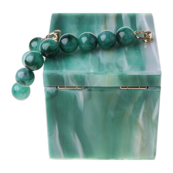 

evening bags gift box shape women acrylic party clutch tote wedding handbag purse